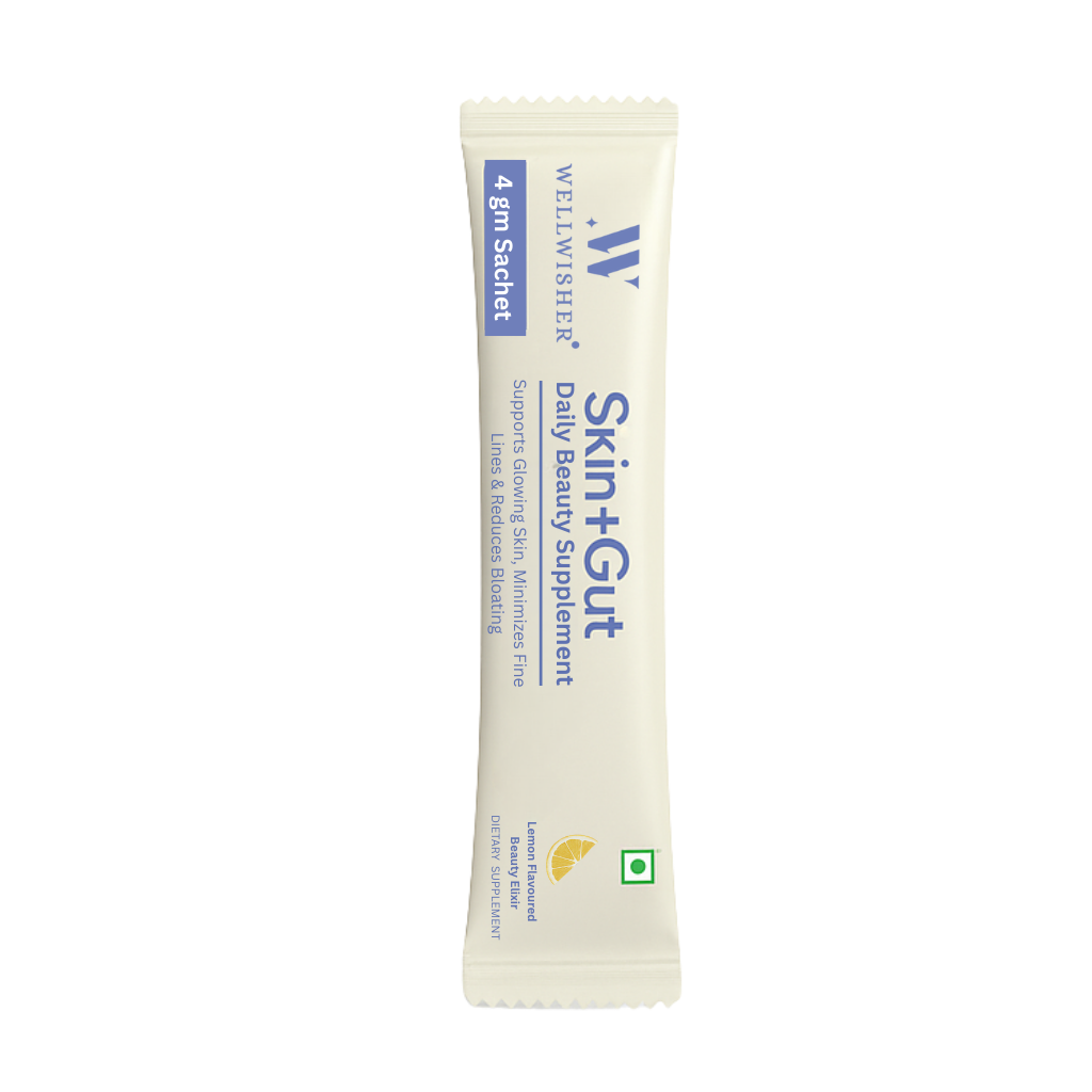 Wellwisher Skin+Gut with PreBiotics